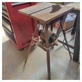 Custom Table Saw - works 16"Wx33"Tx17"D