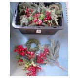 Christmas greenery decorations
