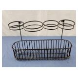 Wire metal cabinet rack for hairdryers,