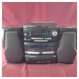 Memorex Stereo System, with Record player,