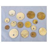 Coal mining company scrip coins