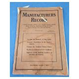 1915 manufacturer records