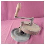 Hand Crank Stone Grinding Wheel
