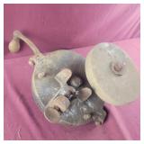 Hand Crank Stone Grinding Wheel