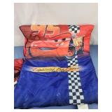 Cars lightning mcqueen kids sleeping bag