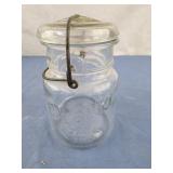 Illinois Glass Co. Presto Glass Wire Bale Top