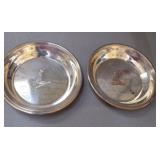 Silver plated bowls. Set of 2. Made in