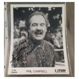 Autograph signed by Phil Campbell