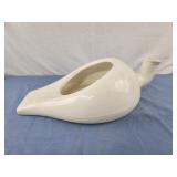 antique ironstone bed pan