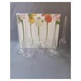 Set of Harmony hand-blown vases by Two