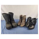 Womens size 6 winter boots and 2 pair size 6