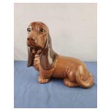 Rare Vintage Dog Basset Hound Brown