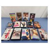 VHS tapes movies, titanic, king and I, elvis,