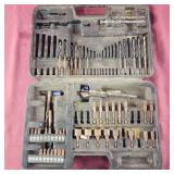 Partial Black and Decker Drill bit kit