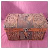 Small Decorative Wood Trunk
