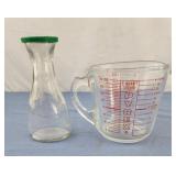 Good seasonings dressing container, pyrex