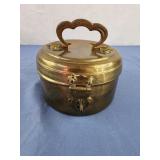 Brass Storage Container|Solid Snacks