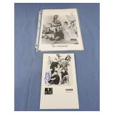 Six Shooter autographed photos
