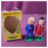 1959 Magnetic Kissing Dolls - made in West Germany