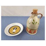 Porcelain Plate French Paris Bistro Guy