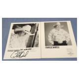 Charlie Daniels autographed photos