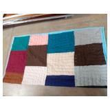 Handmade reversible quilt 72 x 76