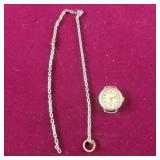 Vintage Watch with chain (not attached) Missing