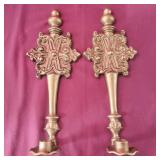 Metal Wall Sconce candle holders