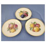 Rosenthal Germany fruit 7.5" plates set of 3