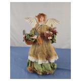 Christmas harvest gardening angel, tree topper,