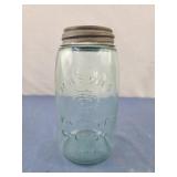 Masons patent nov 30th 1858 canning jar with lid