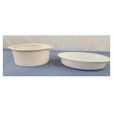 Hyaland pottery dish no lid ,apilco oval