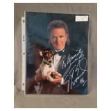 Signed autograph by T.G. Shephard Pigeon Forge TN