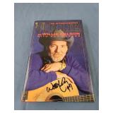 Willie Nelson autobiography signed copy book