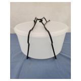 Tupperware cake pie carry all container, carrying