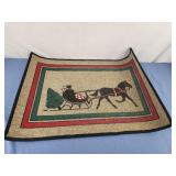 Christmas door mat 29x20