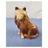 Ceramic Collie Dog, Made In Brazil,