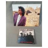 Signed photo and CD of Marty Stewart