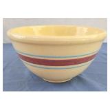 Watt Ovenware  Pottery Bowl with Pink and