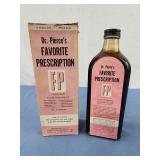 Dr Pierce favorite prescription 13 fl oz ,label