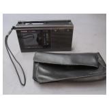Casio TV-1000 pocket color television with case.