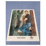 Tom wopat dukes of hazard signed photo