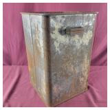 5gal Metal Bin for Butter Churn