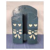 Handmade broom holder