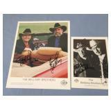 Bellamy brothers autographed photos