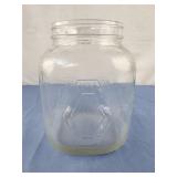 Vintage large anchor hocking wide mouth jar no