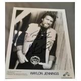 Autograph signed by Waylon Jennings