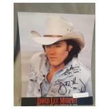 Autograph signed by David Lee Murphy fan fair