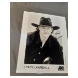 Autograph signed by Tracy Lawrence fan fair 1999