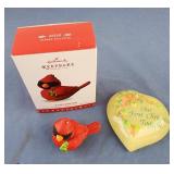 2016 hallmark keepsake cardinal ornament, first